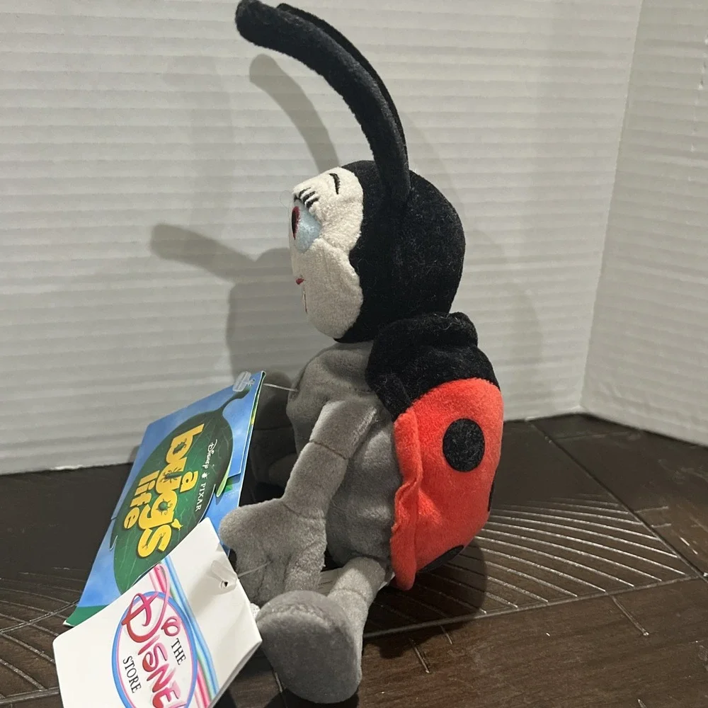 Francis Mini Bean Bag A Bugs Life Plush The‎ Disney Store Stuff Toy 8